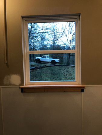 New windows in the kitchen